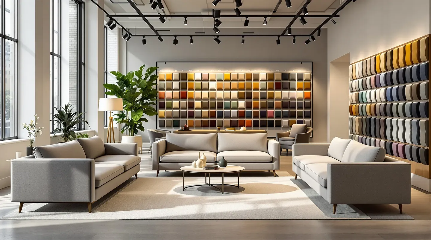Brand-owned showroom interior