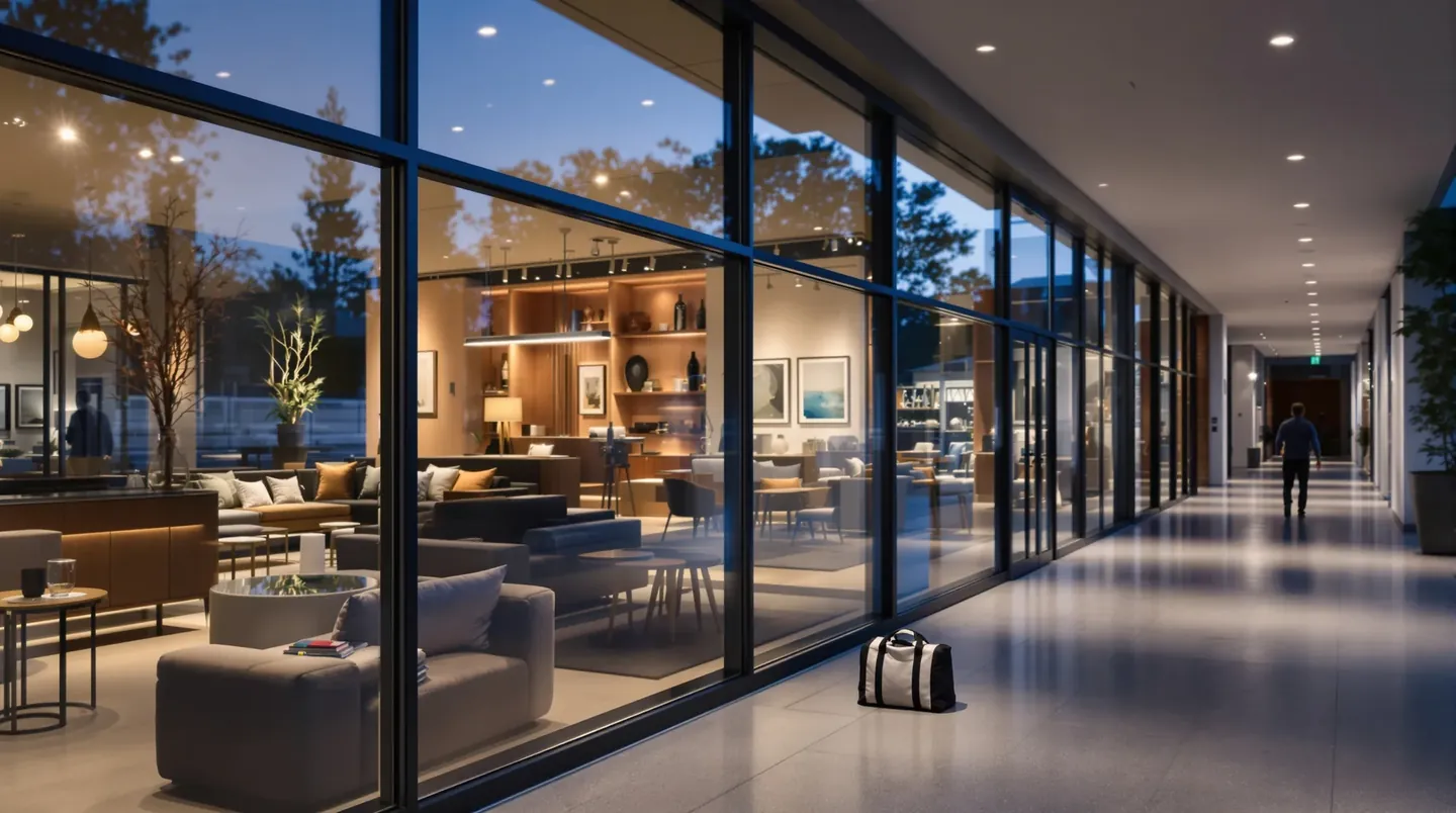 To-the-trade design-center showroom interior